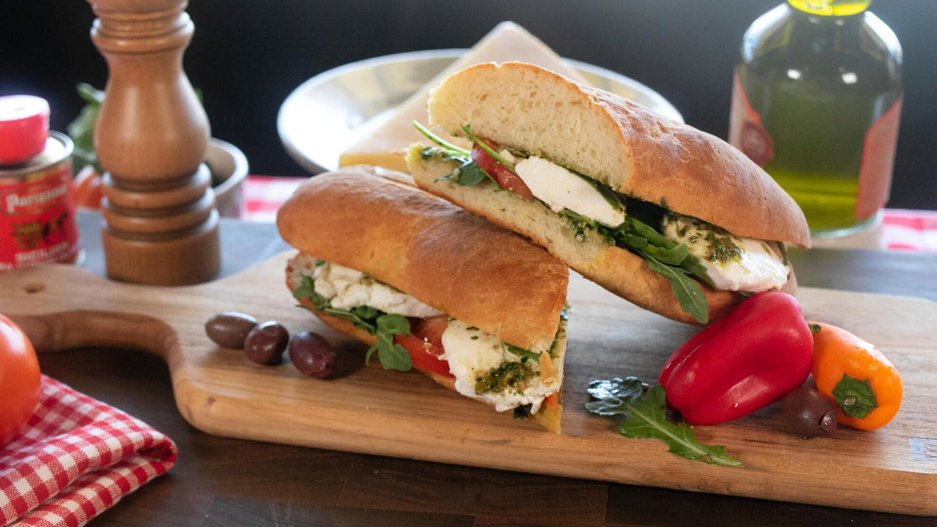 caprese sandwich