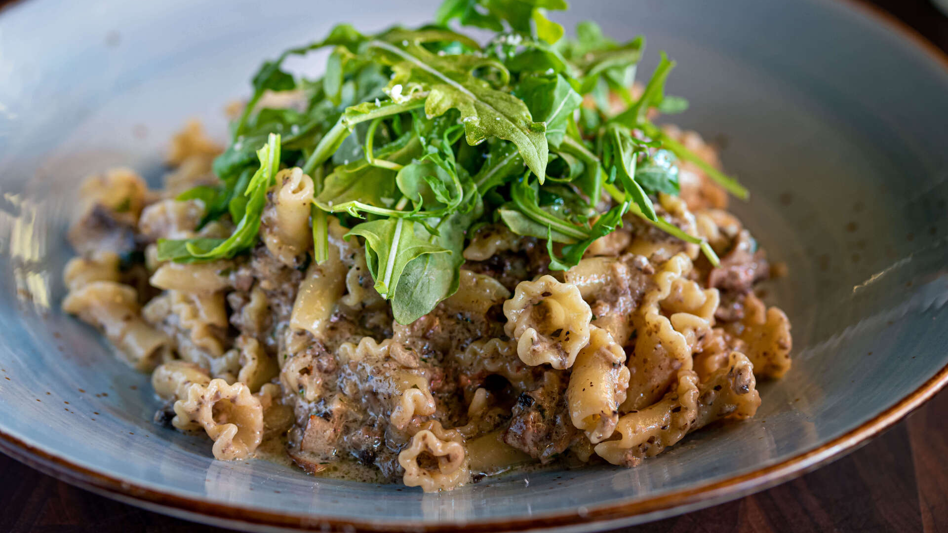 Premium Pasta: Truffle Mushroom Campanelle Lunch