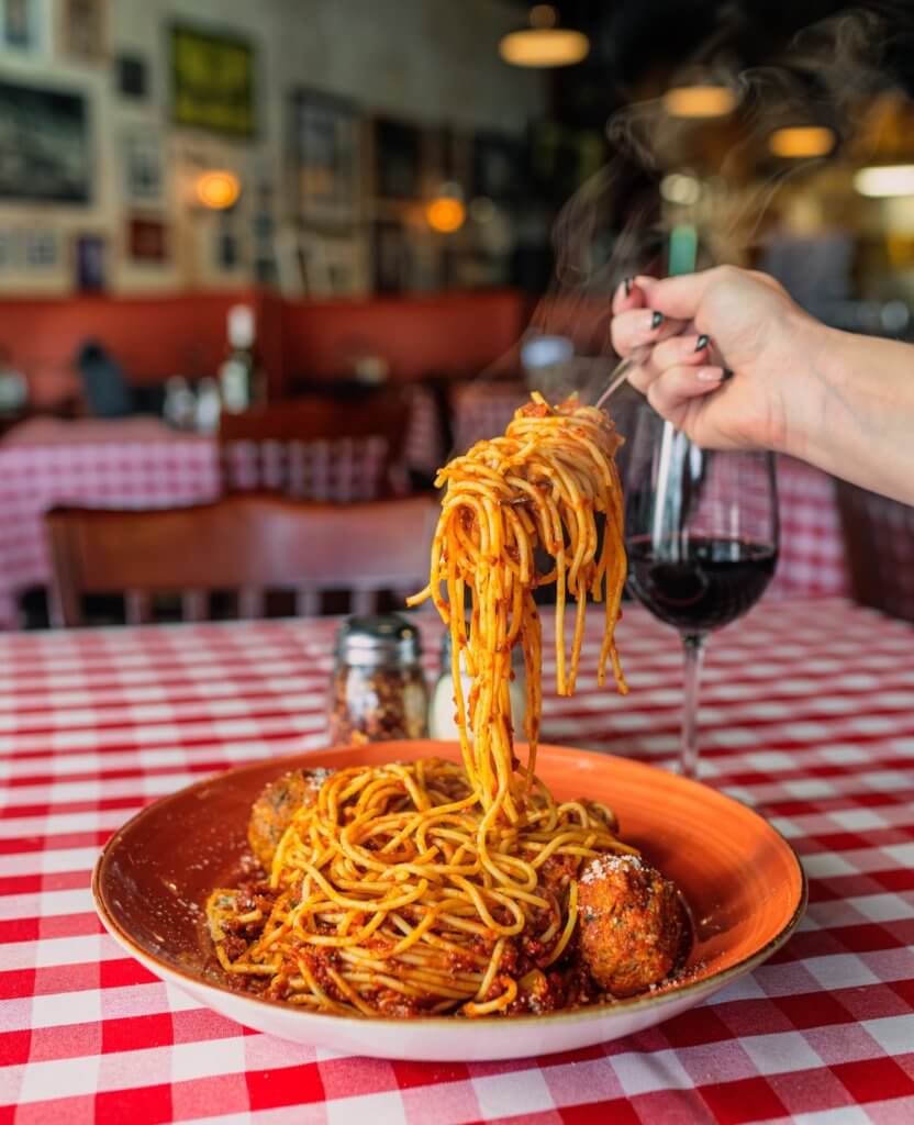 Best Spaghetti and Meatballs at Russo's