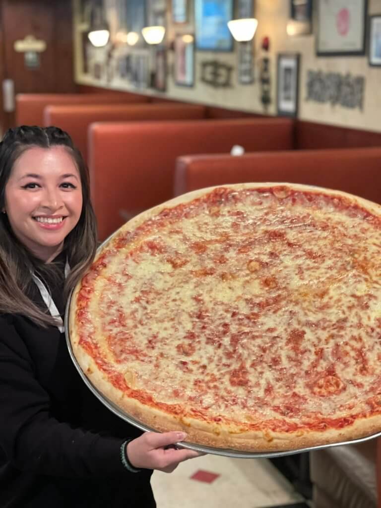 Giant Cheese Pizza at Russo's