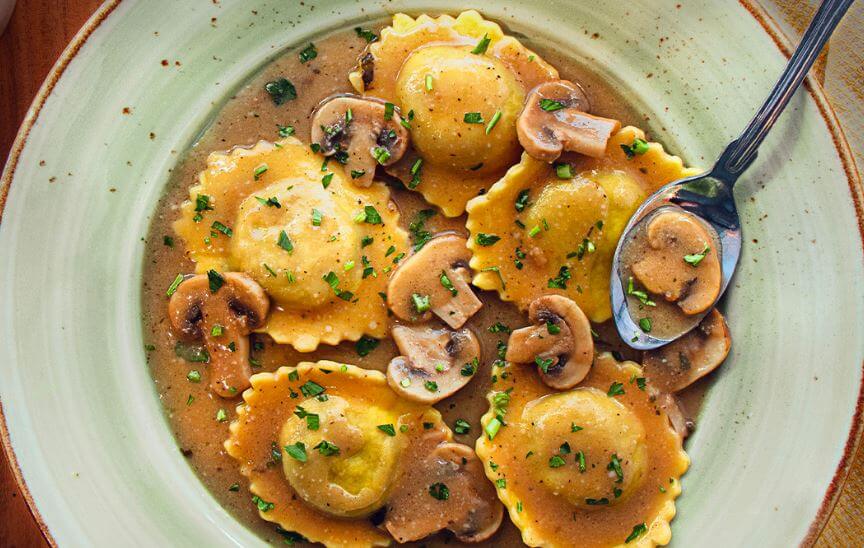 beef ravioli