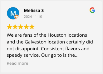 review for russo's galveston