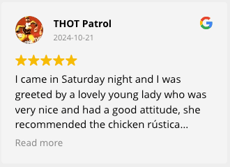 review for russo's galveston