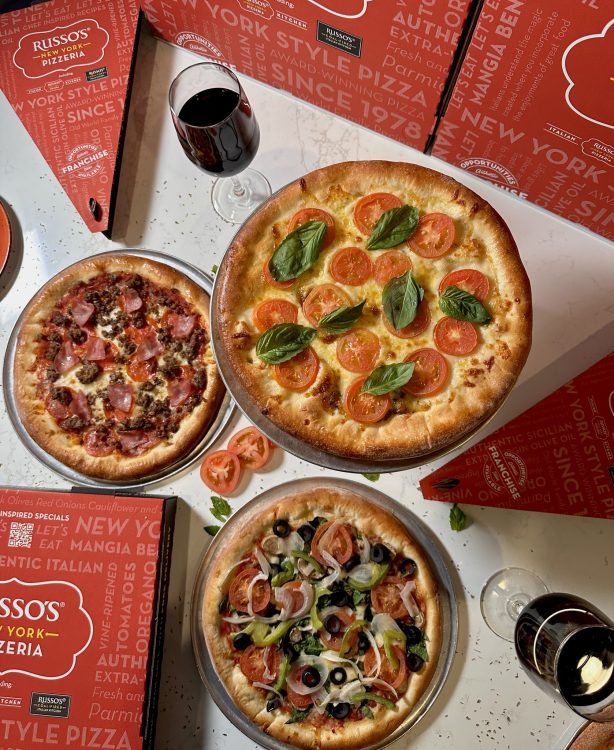 russo's pizza options